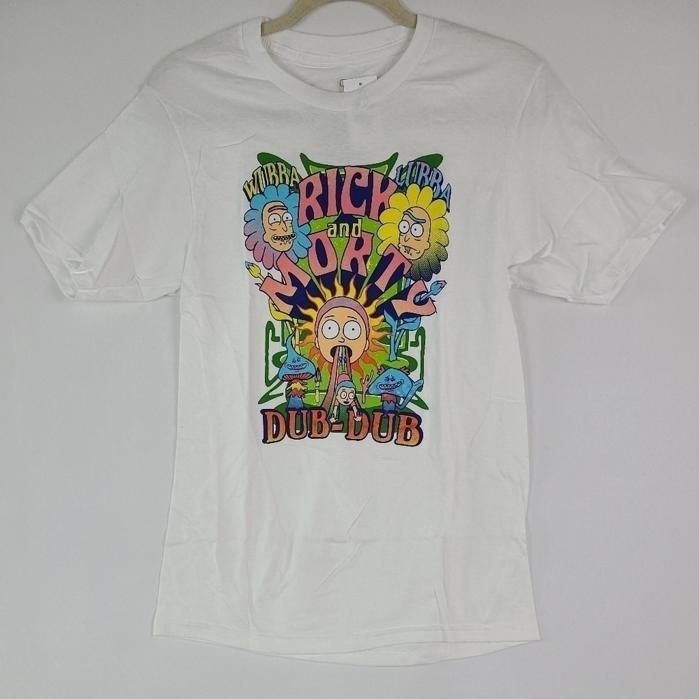 Rick and Morty Dub-Dub Shirt, COTTON, Unisex, Perfect Gift, NWT sz S, M, L, XL
